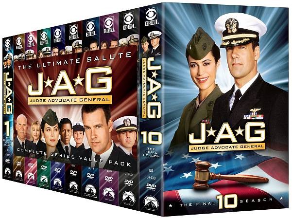 JAG The Complete Series DVD, 2010, 55 Disc Set