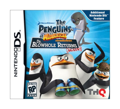 Penguins of Madagascar Dr. Blowhole Returns Nintendo DS, 2011