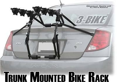 BIKE TRUNK MOUNT SUV CARRIER RACK CAR BICYCLE RACKS (BC 07518 3H)
