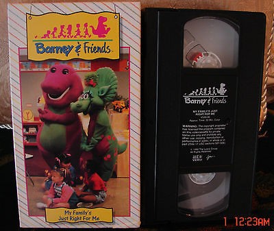 barney friend video in VHS Tapes