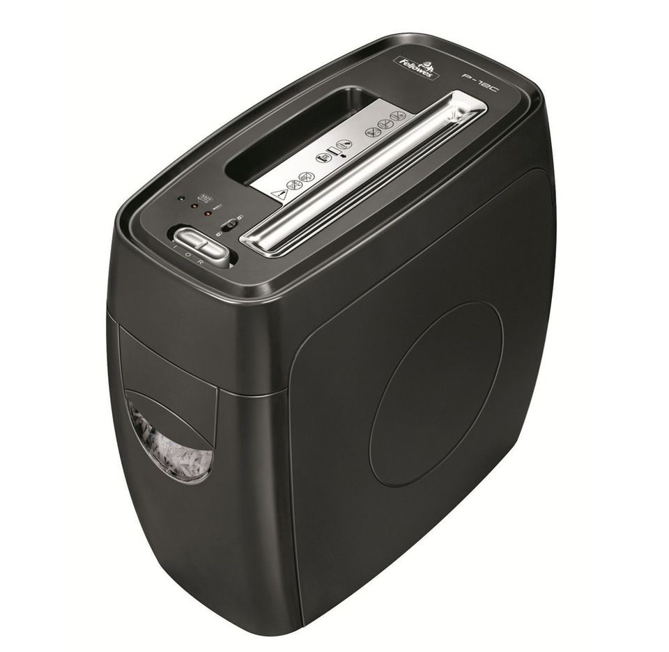 Fellowes P 12C Powershred Cross Cut Paper Document Shredder 3401001 