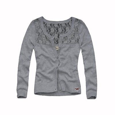 hollister lace cardigan in Sweaters
