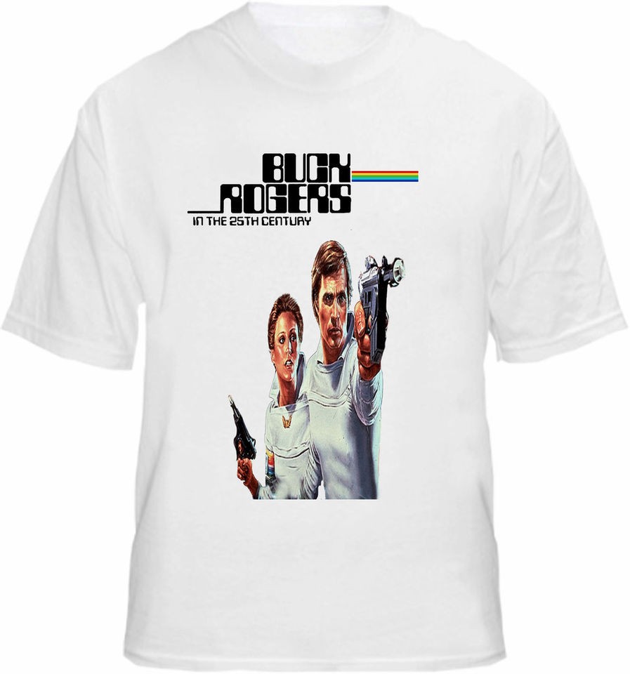 Buck Rogers T shirt Retro 70s TV Sci Fi Tee