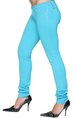 New Sexy Turquoise Sexy Skinny Jeggings   Premium Stretch Jean 