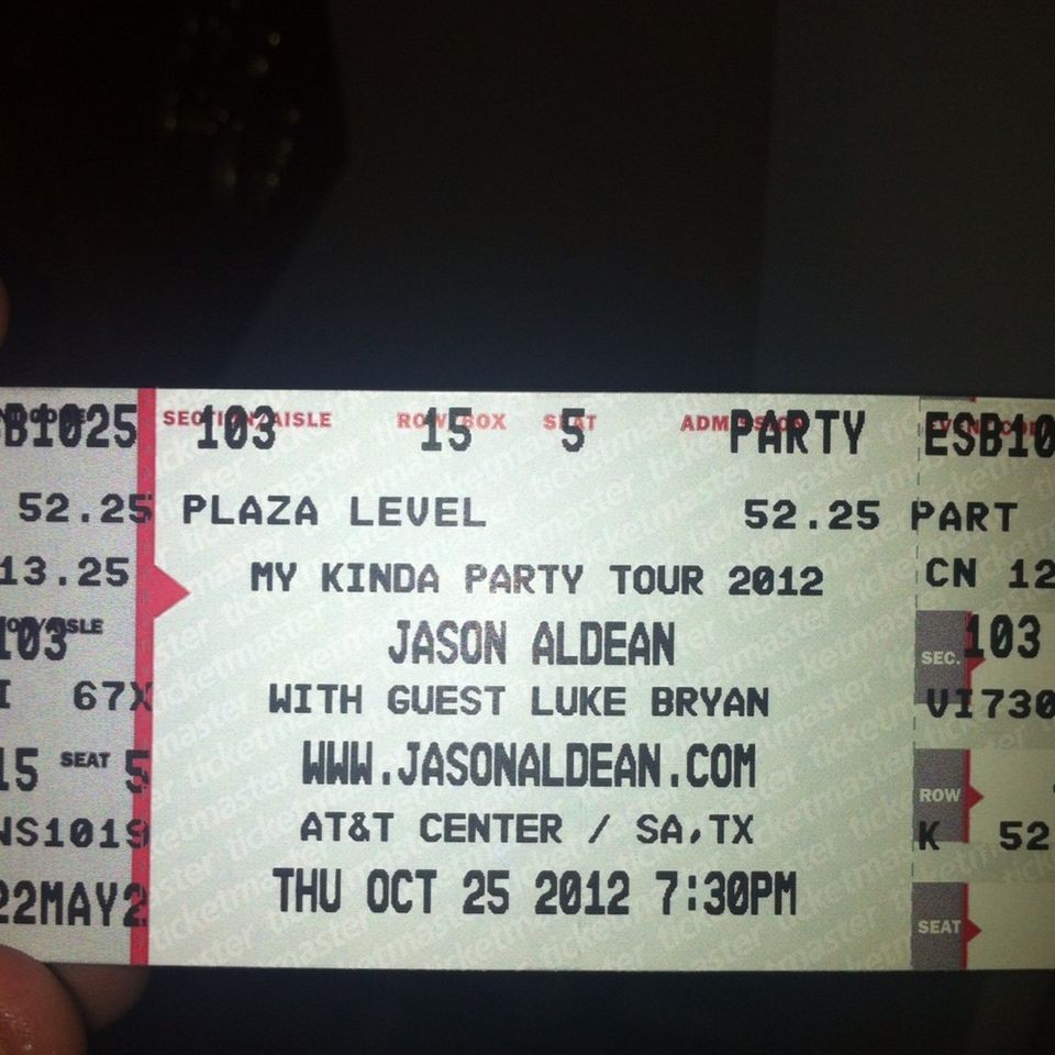 Jason Aldean Tickets San Antonio Texas
