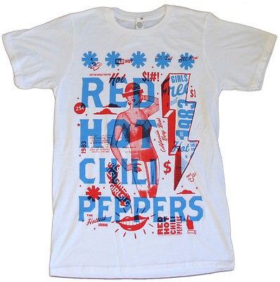Red Hot Chili Peppers   Multiply T Shirt