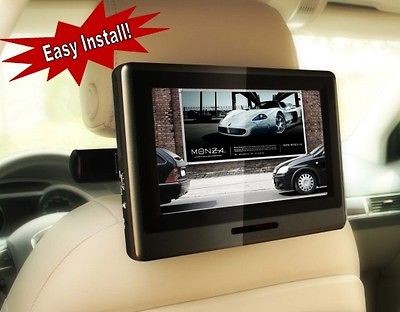 Dodge Durango 9 Headrest DVD Player rear entertainment system