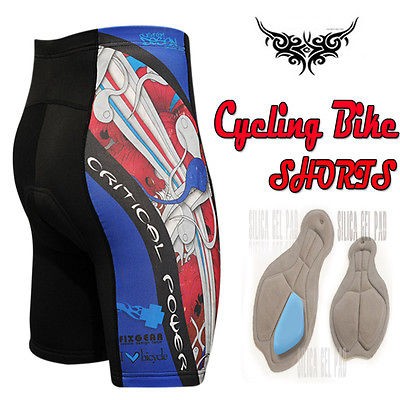 mens triathlon Cycle Bicycle Bike cyclist shorts tight 12mm gel padded 