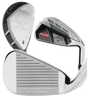   RAZR X Combo Iron Set 3 & 4 HYBRID, 5 PW IRONS GRAPHITE/STEEL STIFF