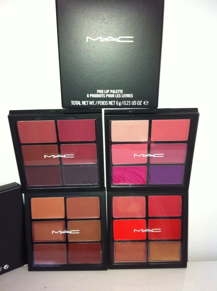 MAC PRO LIP PALETTES, 2012 * PICK YOUR PALETTE * New, Limited