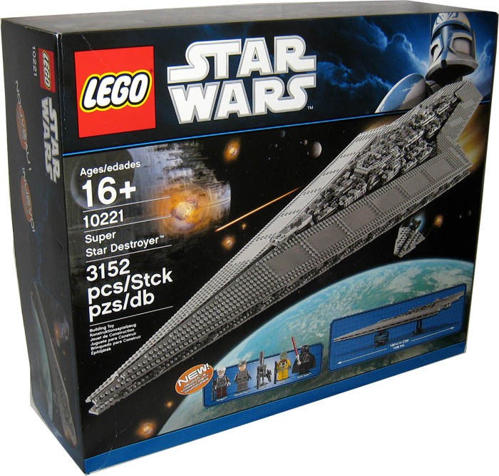 2011 LEGO STAR WARS #10221 SUPER STAR DESTROYER UCS MISB NEW SEALED