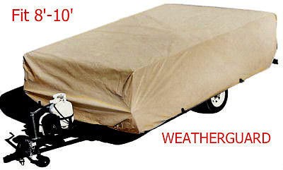 Pop Up Folding Camper Tent Trailer Storage Cover 8 10. Easy on/off 