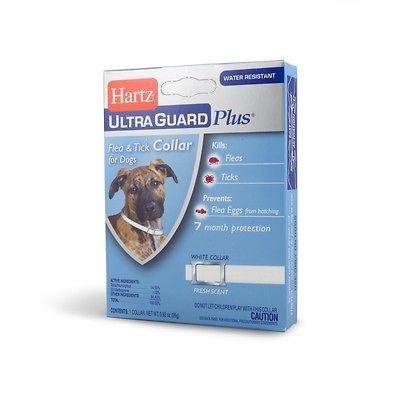 HARTZ ULTRA GUARD PLUS FLEA & TICK COLLAR FOR DOGS~FITS NECKS UP TO 22 
