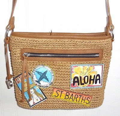 New Brighton Fashionista Marlo Cruise Island Bag Handbag Purse Leather 