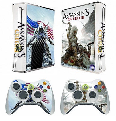   211 vinyl decal Skin Sticker for Xbox360 slim and 2 controller skins