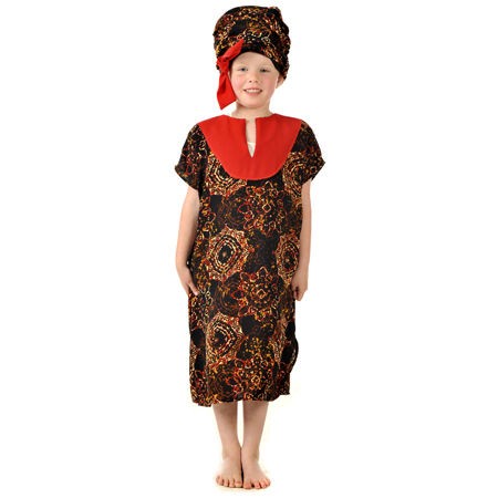 Girls Kids Childrens African Lady Multicultural Educational Fancy 