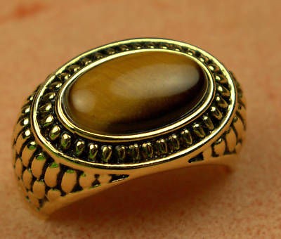 mens roman gold rings