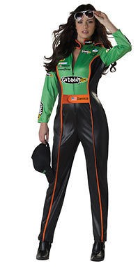 Adult Danica Patrick NASCAR Driver Halloween Costume
