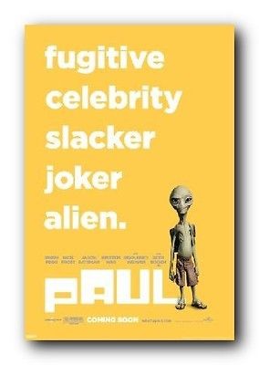 Paul Poster Movie Attributes Fugitive Alien PAS0256