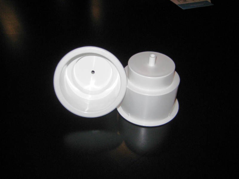REPLACEMENT Boat Plastic Cup Holder with Drain WHITE