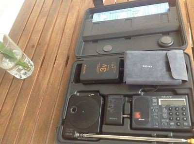 Sony Icf Sw 1 Shortwave Radio,complete in the Box