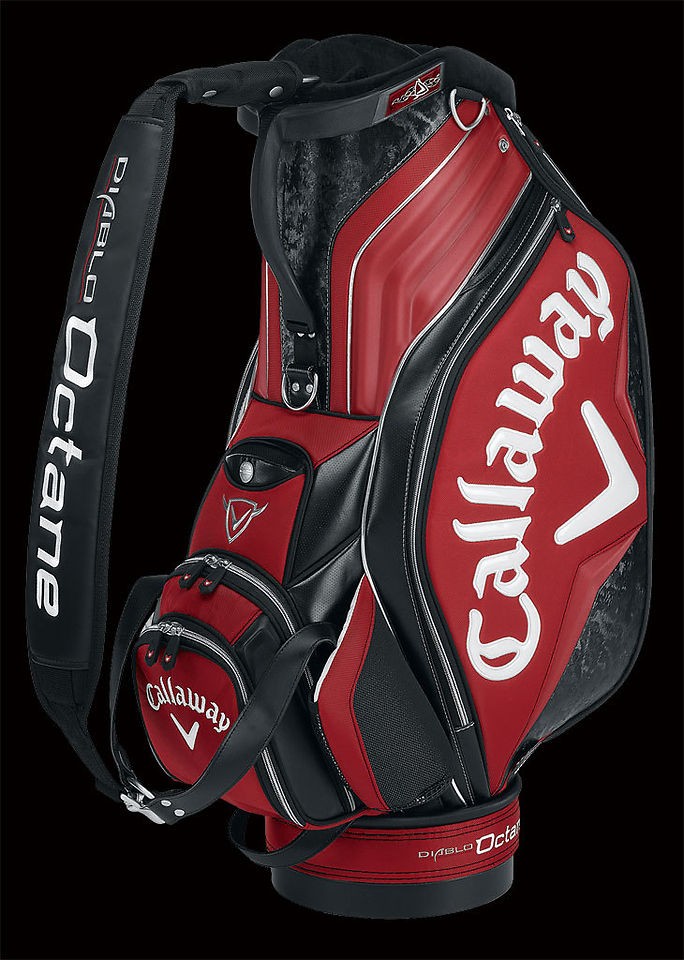 Callaway Golf Diablo Octane Six Way Divided Top Tour Staff Golf Bag