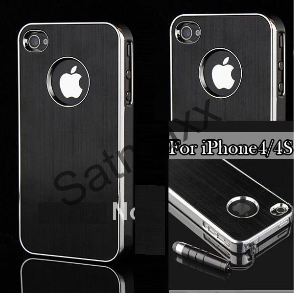 New Deluxe Aluminium Bumper Series Case Cover For iPhone 4 4S,+ Free 