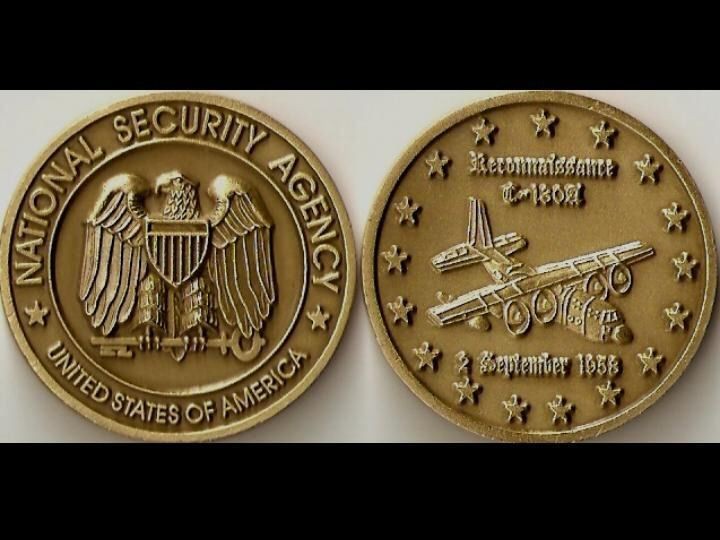 NSA National Security Agency Air Force Challenge Coin S
