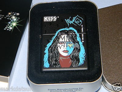 KISS ACE FREHLEY Authentic ZIPPO LIGHTER New In Box