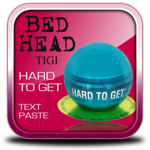 TIGI BEDHEAD HARD TO GET PASTE Texturising Paste   Includes tracked UK 