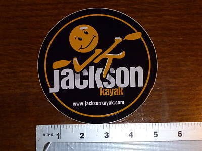 Jackson Kayaks Large circle Sticker Decal