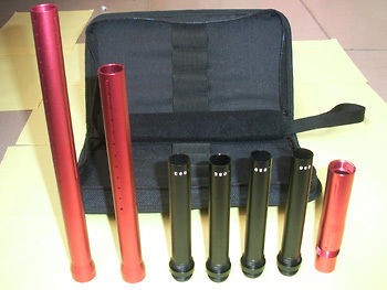 Paintball Swift Barrel Kit for Autococker Red