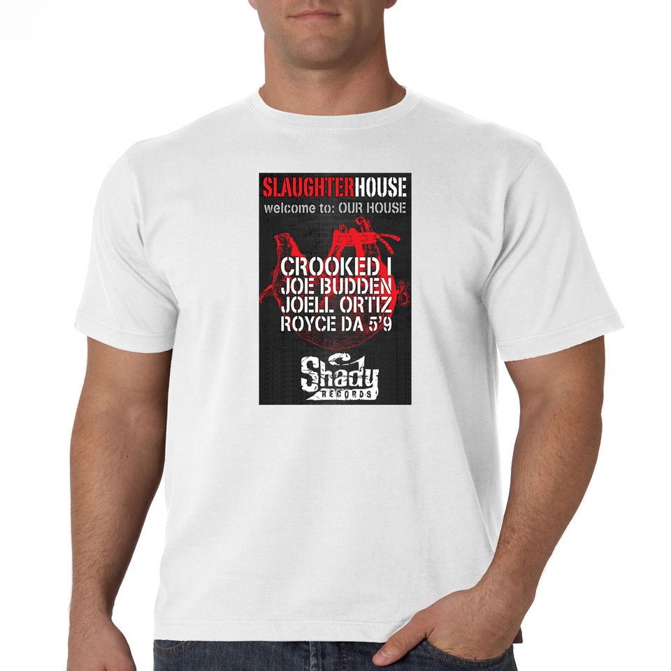 Slaughterhouse Welcome To Our House Promo Shirt Hip Hop Shady Records 