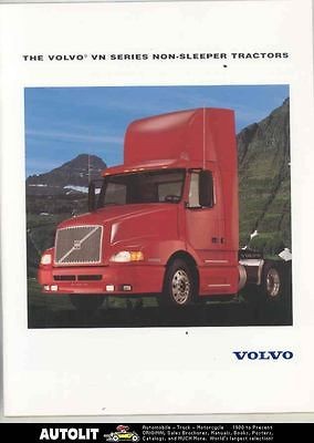 1997 Volvo VN Non Sleeper Tractor Trailer Truck Brochure