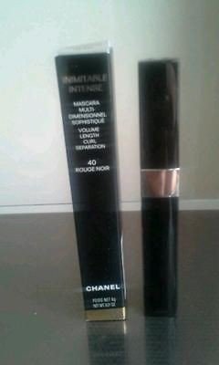 CHANEL INIMITABLE INTENSE MASCARA 40 ROUGE NOIR NEW IN BOX 100% 