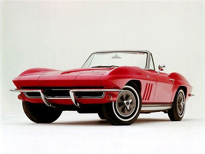 Chevrolet Corvette 1965 C2 Convertible – introduction Model Year 