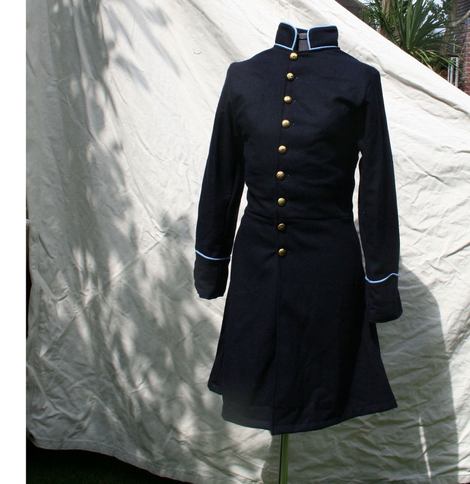 Civil War Union Enlisted Mans Frock Coat   Reproduction