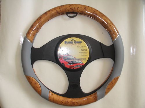 steering wheel cover gray in Steering Wheels & Horns