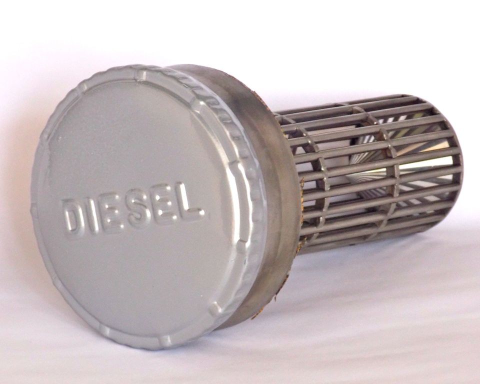2xDIESEL Keeper™ anti siphon device PETERBILT style. Prevent diesel 