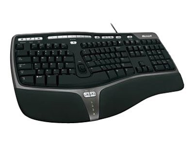 Microsoft Ergonomic 4000 B2M00012 Wired Keyboard
