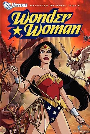   WOMAN ANIMATED MOVIE DC UNIVERSE DVD 2009 KERI RUSSELL NATHAN FILLION