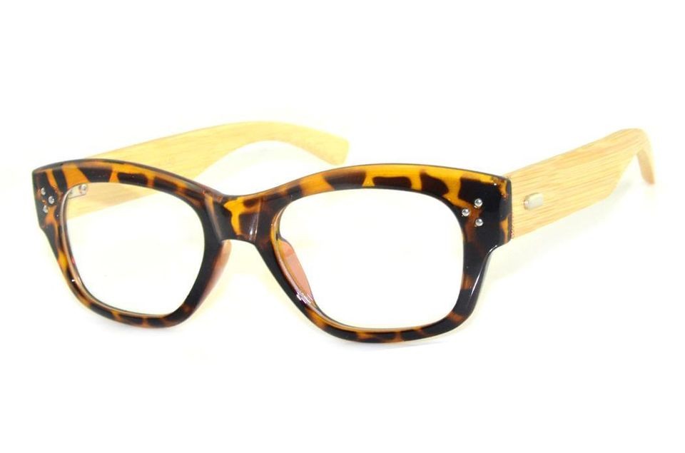   Japanese pure hand made new fashion solid wood leg plate frame glasses