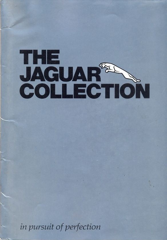 Jaguar Collections   luggage ties towels etc c.1983 sales brochure