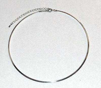 CHARMED TV SHOW WARDROBE PIPERS SILVER CHOKER NECKLACE HOLLY M. COMBS