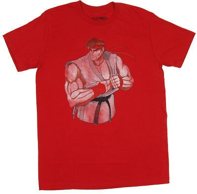 ryu street fighter sheer t shirt