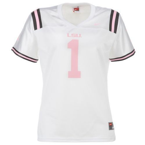 Nike Louisiana State University (LSU) Tigers Womens Pink Home Football 