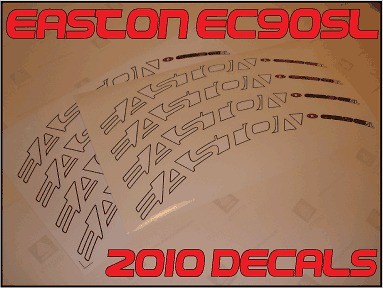 2010 easton ec90 sl style wheel decals stickers ec 90 from united 