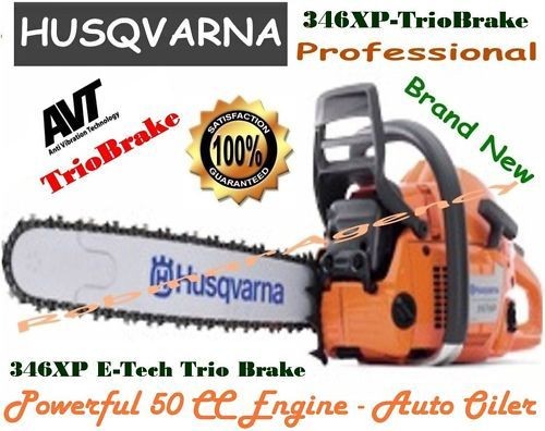 Husqvarna   346XP T   TrioBrake E Tech Pro Rated Chain Saw
