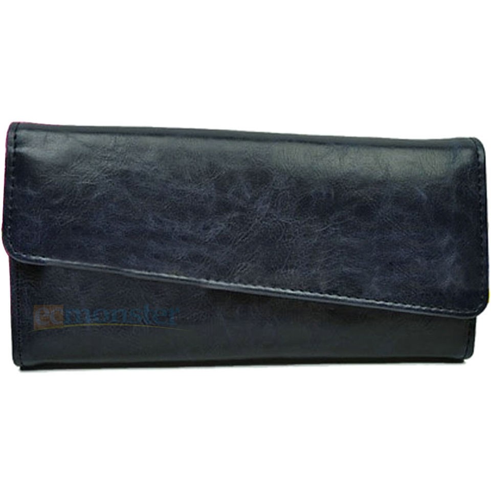 Women Leather Wallet Purse Lady Long Clutch Handbag Girl Card Coin Bag 