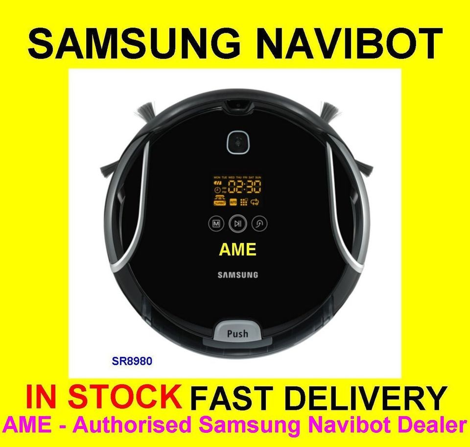   BOXED Samsung Navibot Black SR8980 Robotic Robot Vacuum Cleaner Hoover